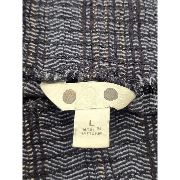 ALK Women's L Three Dots Printed Pull On Casual Shorts Stretch waist Comfort EUC - Picture 4 of 6